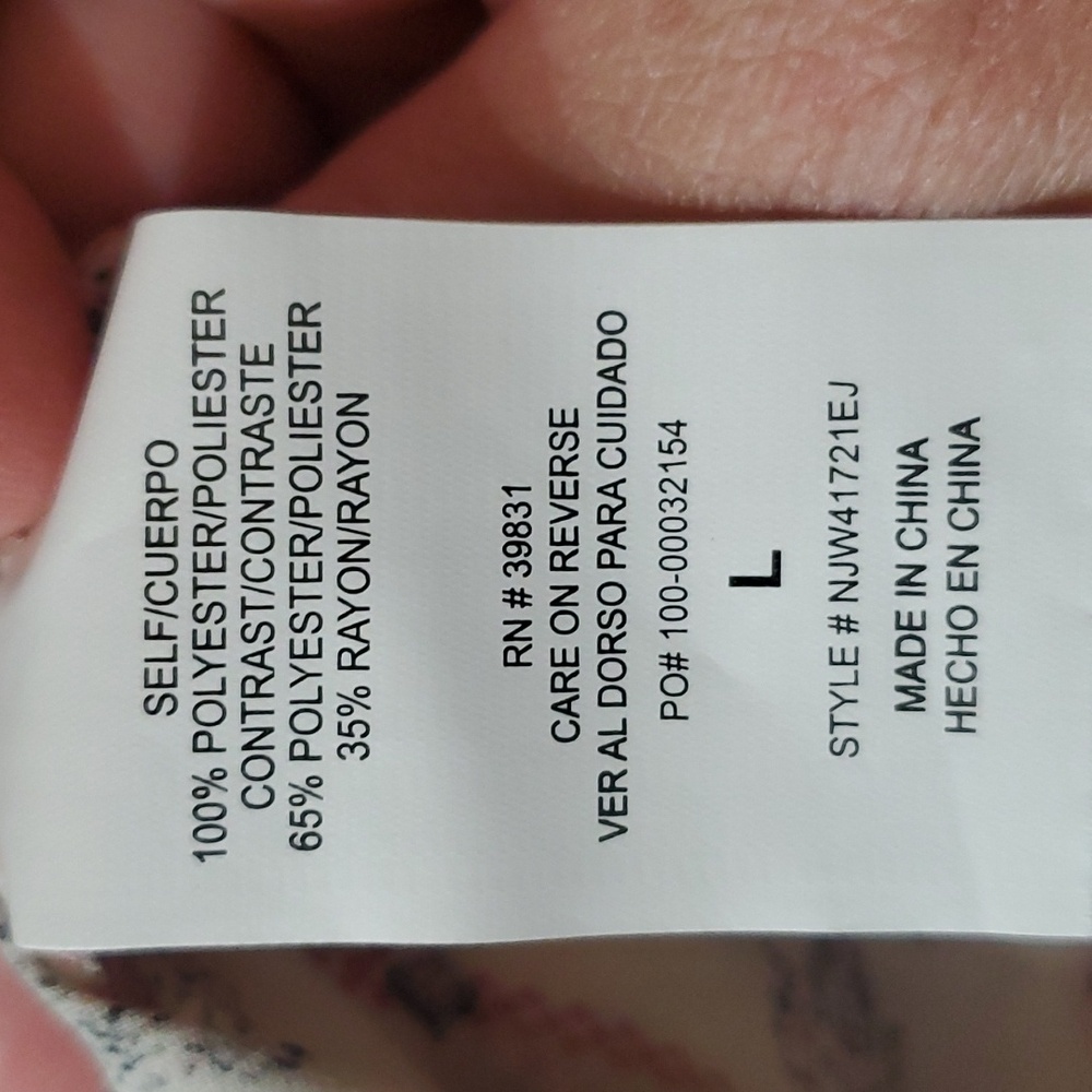 Rewind Size Large Aztec Print Bohemian Top Nwot - image 7